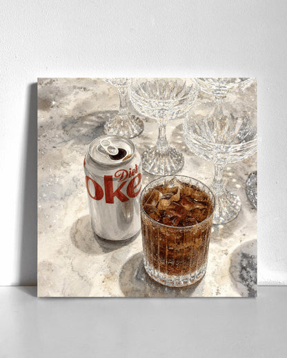 Fancy Soda Photo Bedazzle Canvas Kit