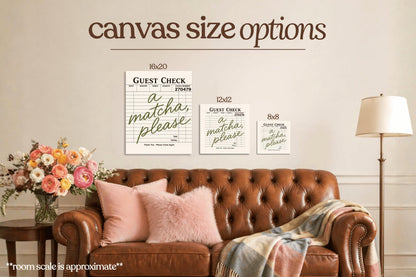 Matcha, Please Bedazzle Canvas Kit