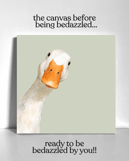 Silly Goose Bedazzle Canvas Kit