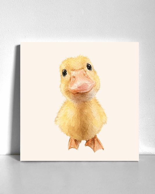 Baby Duck Bedazzle Canvas Kit