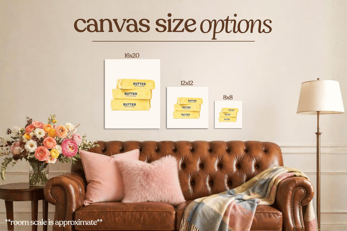 Butter Bedazzle Canvas Kit