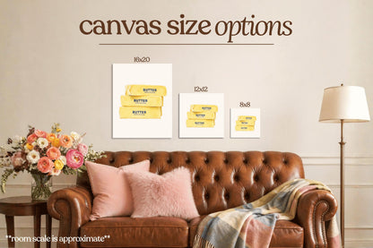 Butter Bedazzle Canvas Kit