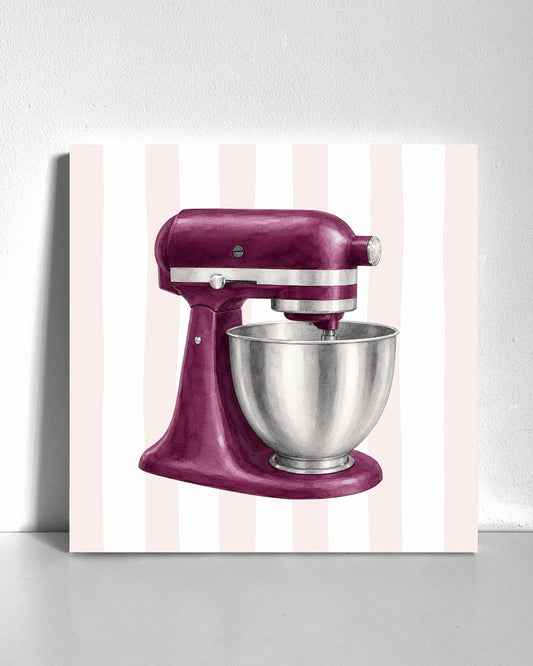 Plum Kitchen Mixer Bedazzle Canvas Kit
