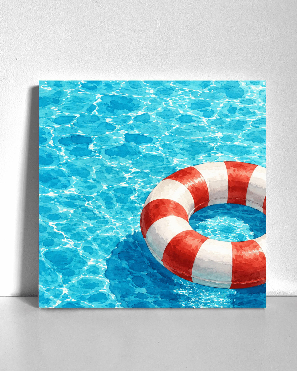 Pool Floatie Bedazzle Canvas Kit