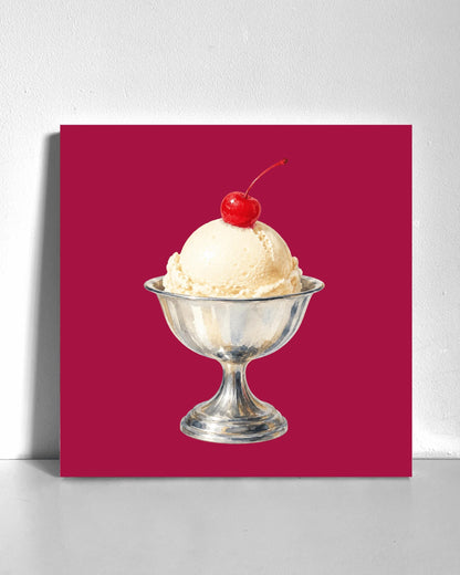 Sundae Bedazzle Canvas Kit