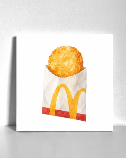 Hash Brown Bedazzle Canvas Kit