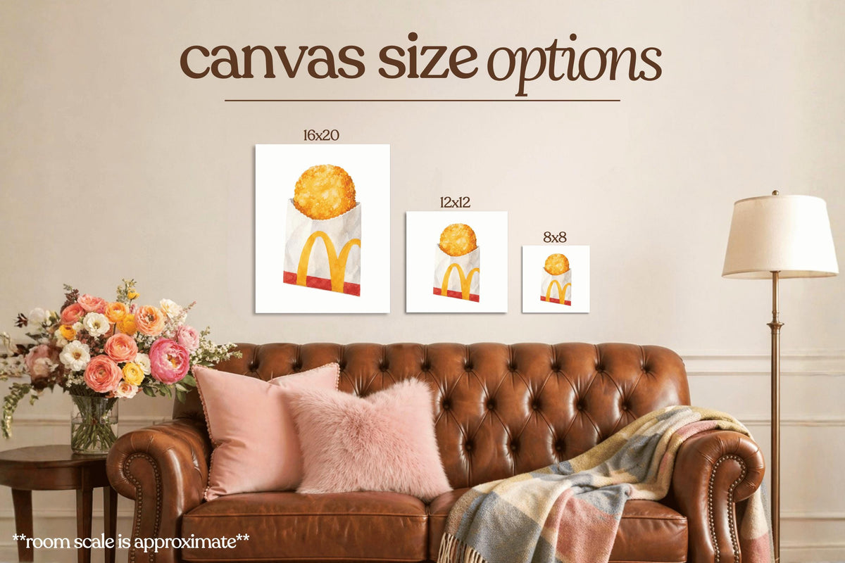 Hash Brown Bedazzle Canvas Kit