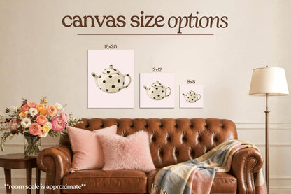 Tea Pot Bedazzle Canvas Kit