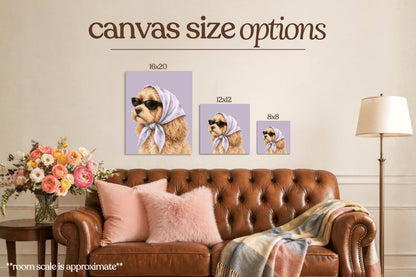 Stylish Cavapoo Bedazzle Canvas Kit