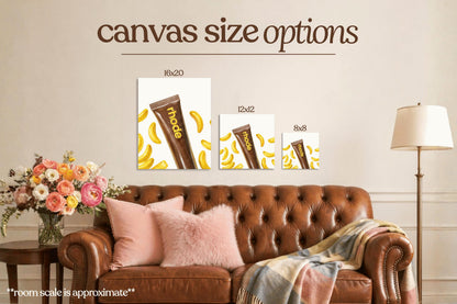 Banana Lip Product Bedazzle Canvas Kit