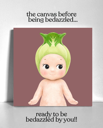 Bok Choy Sonny Bedazzle Canvas Kit