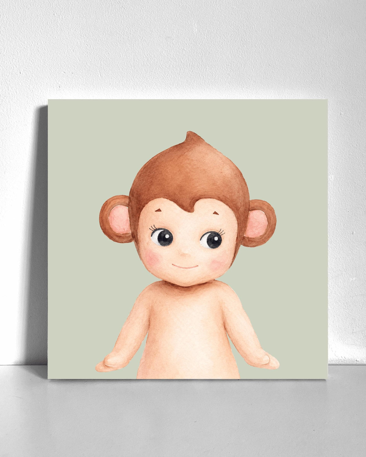 Monkey Sonny Bedazzle Canvas Kit