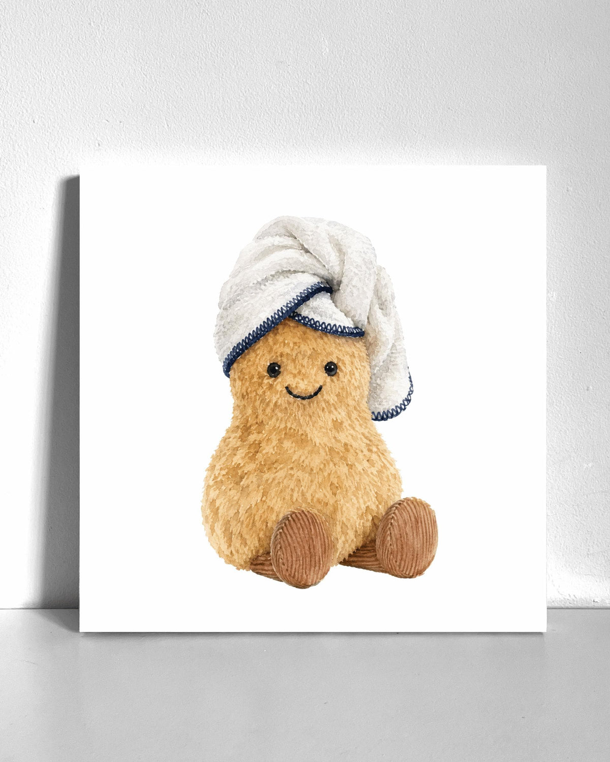 Peanut Spa Plushie Bedazzle Canvas Kit