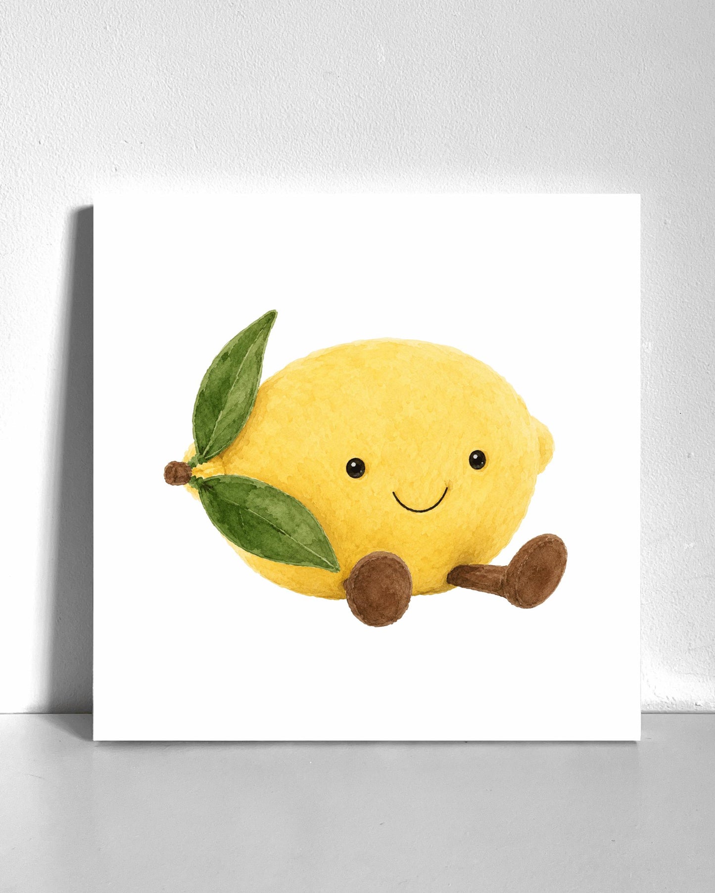 Lemon Plushie Bedazzle Canvas Kit