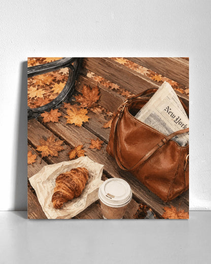 Autumn in the Park Bedazzle Canvas Kit
