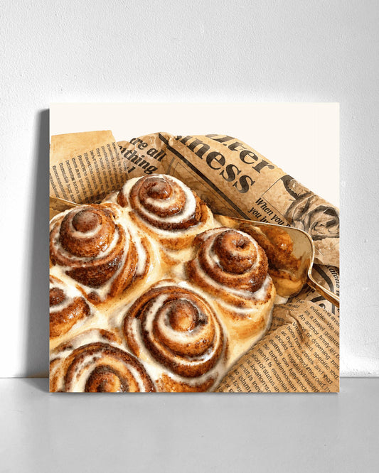 Cinnamon Buns Bedazzle Canvas Kit