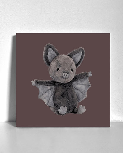 Black Bat Bedazzle Canvas Kit