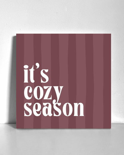 Cozy Season Bedazzle Canvas Kit