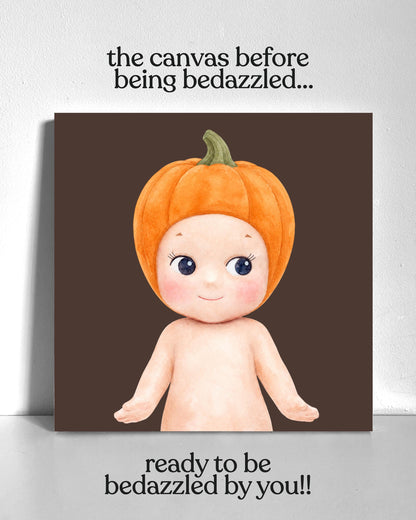 Pumpkin Sonny Bedazzle Canvas Kit