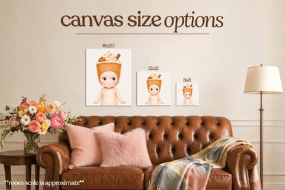 Pumpkin Spice Latte Sonny Bedazzle Canvas Kit