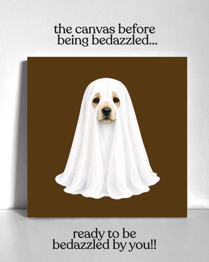 Spooky Lab Bedazzle Canvas Kit