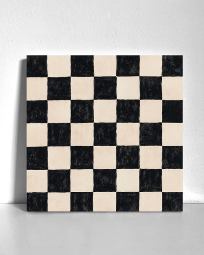 Checkered Bedazzle Canvas Kit