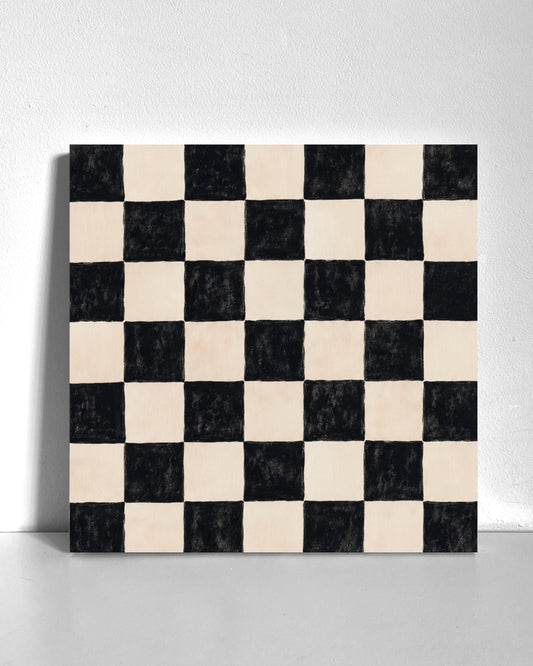 Checkered Bedazzle Canvas Kit