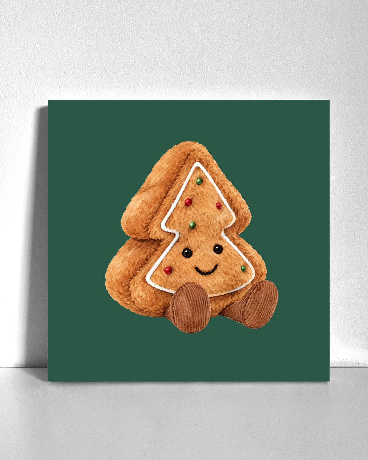 Christmas Tree Plushie Bedazzle Canvas Kit