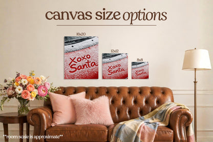 XoXo Santa Bedazzle Canvas Kit