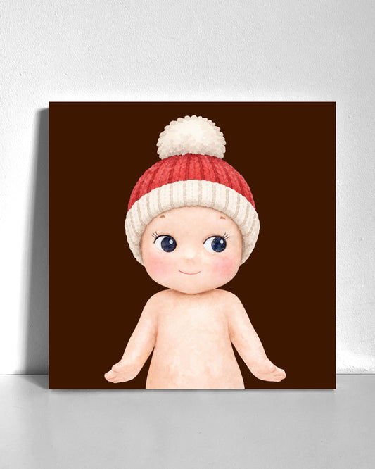 Winter Hat Sonny Bedazzle Canvas Kit
