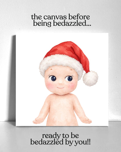 Santa Sonny Bedazzle Canvas Kit