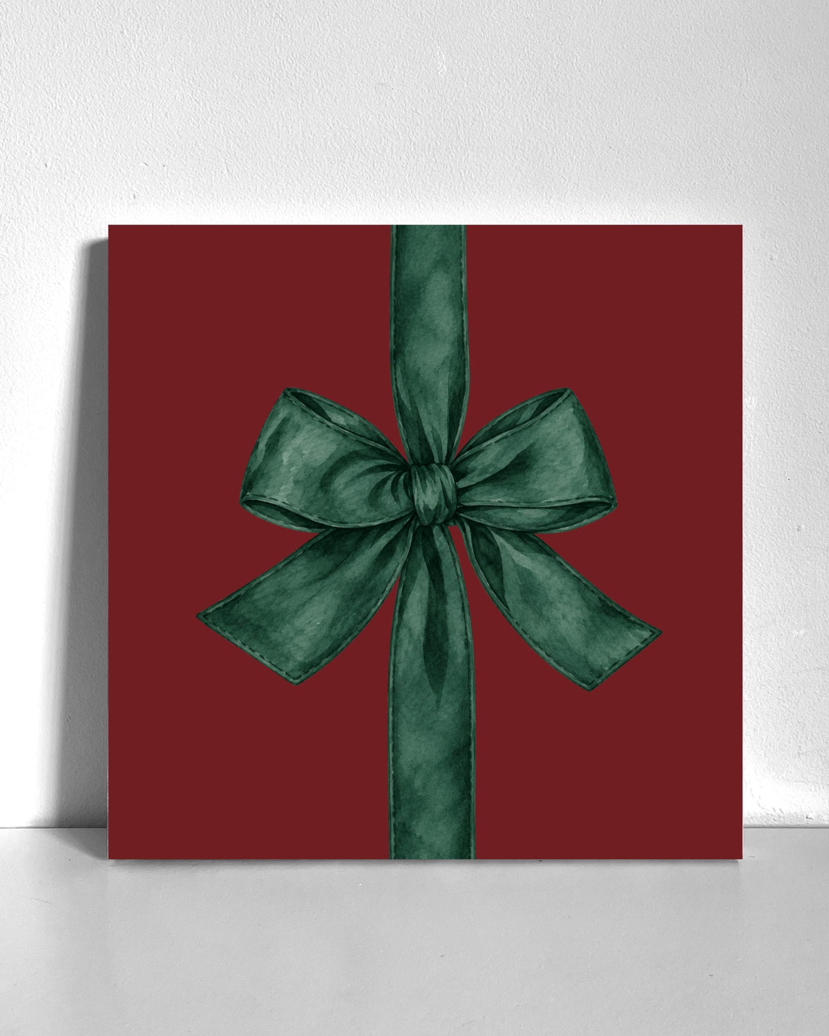 Green Gift Bedazzle Canvas Kit