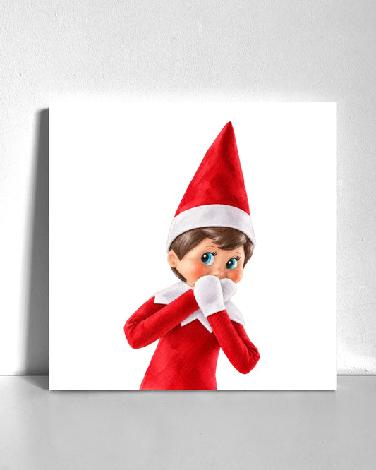 Elf on the Shelf Bedazzle Canvas Kit