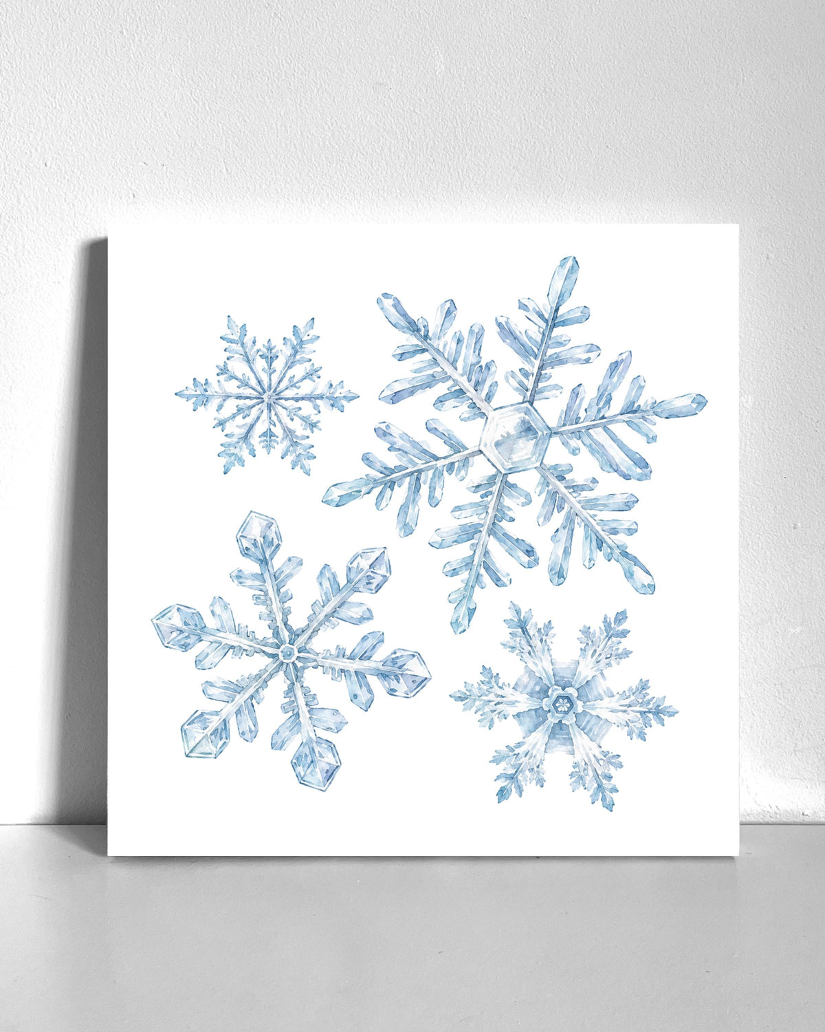 Snowflakes Bedazzle Canvas Kit