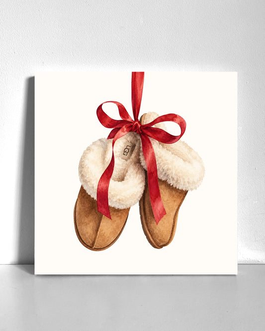 Christmas Uggs Bedazzle Canvas Kit Bedazzle Canvas Kit
