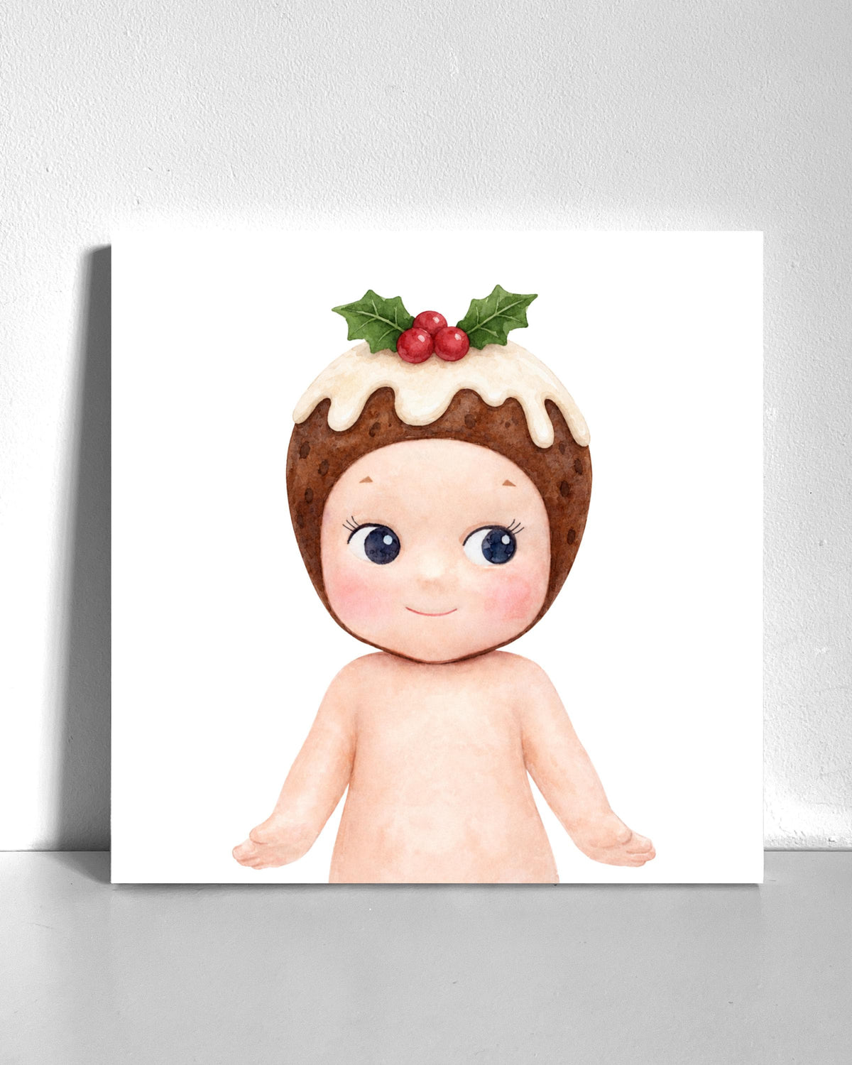 Christmas Pudding Sonny Bedazzle Canvas Kit