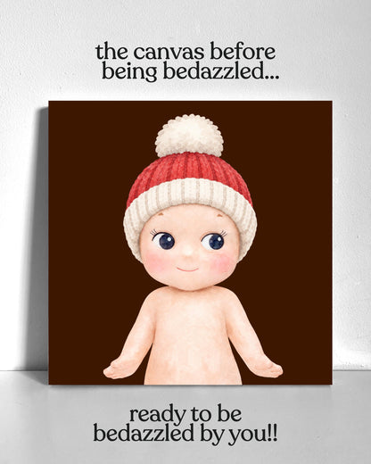Winter Hat Sonny Bedazzle Canvas Kit