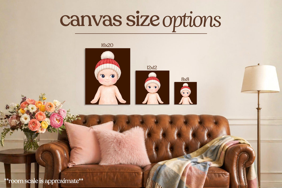 Winter Hat Sonny Bedazzle Canvas Kit
