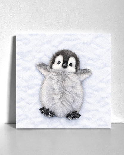 Penguin Bedazzle Canvas Kit