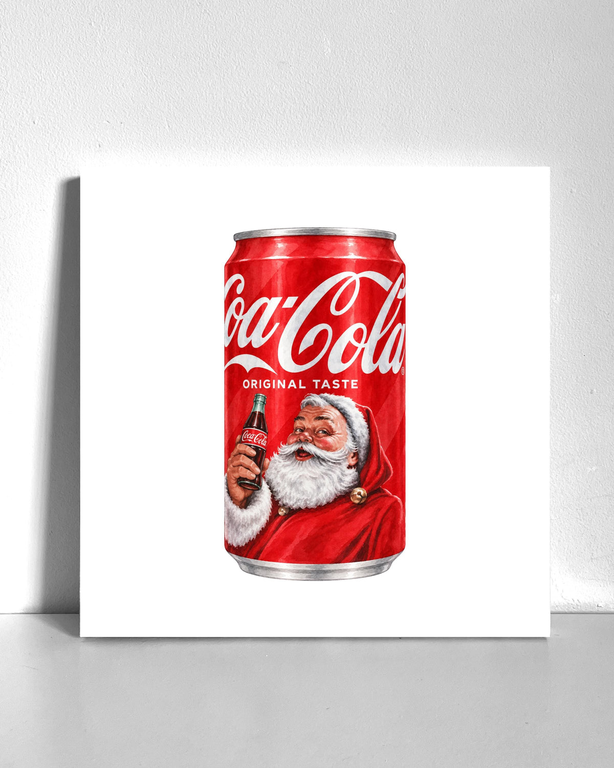 Santa Soda Bedazzle Canvas Kit