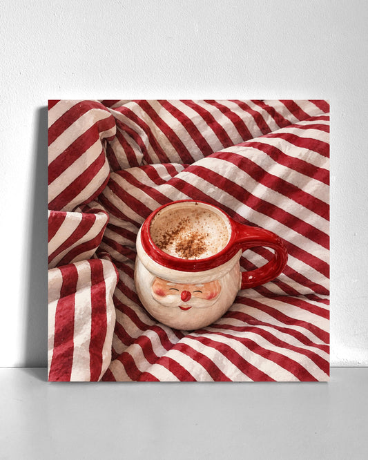 Santa Mug Bedazzle Canvas Kit