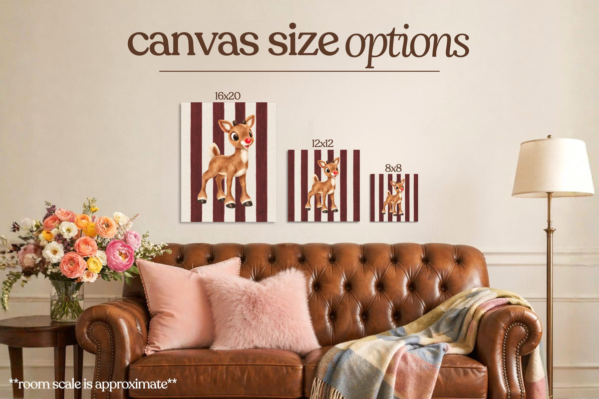 Rudolph Bedazzle Canvas Kit