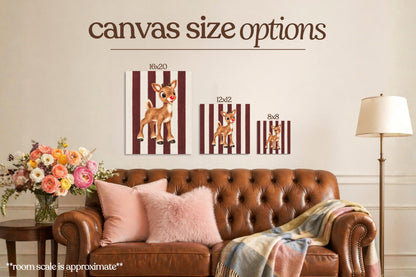 Rudolph Bedazzle Canvas Kit