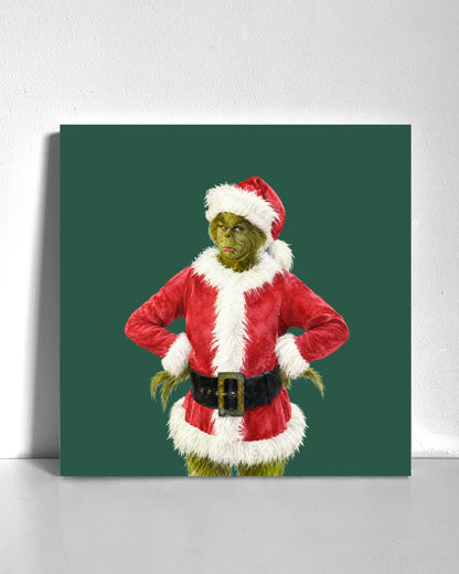 Grinch Bedazzle Canvas Kit