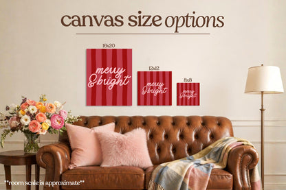 Merry & Bright Bedazzle Canvas Kit