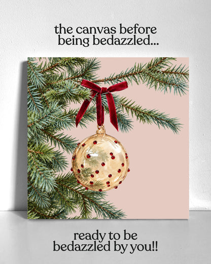 Trending Ornament Bedazzle Canvas Kit