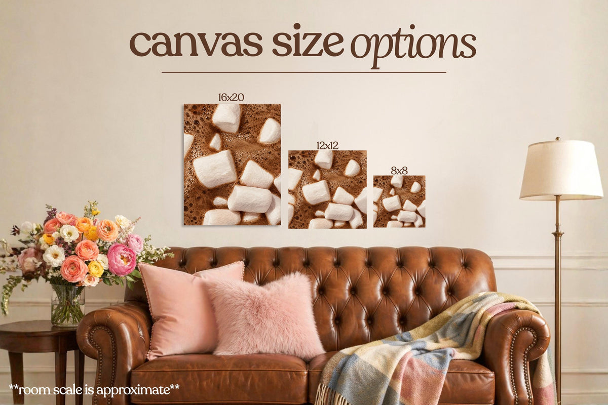 Hot Chocolate Bedazzle Canvas Kit