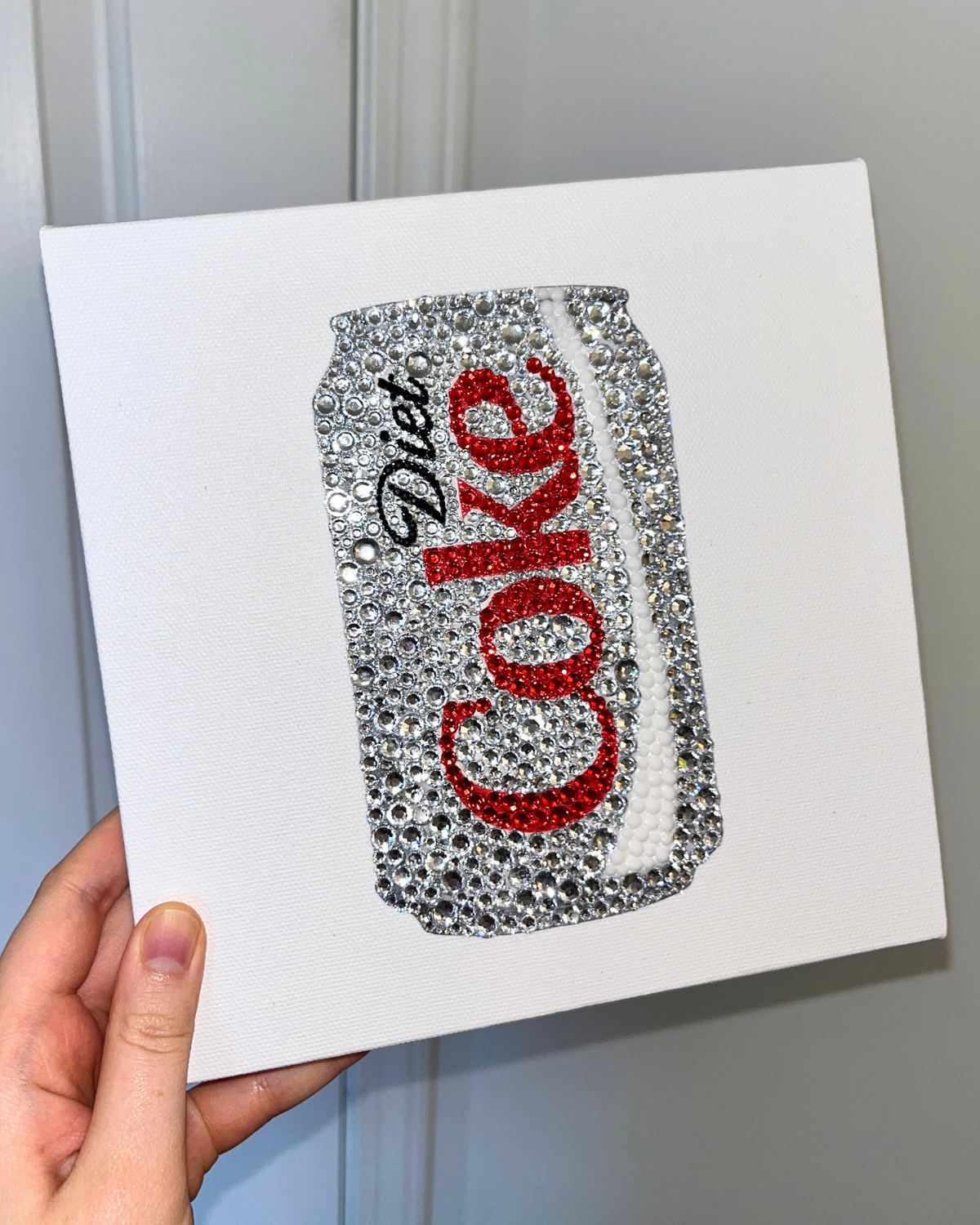 Diet Cola Bedazzle Canvas Kit