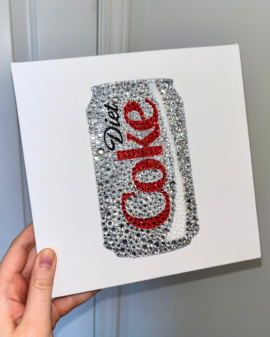 Diet Cola Bedazzle Canvas Kit